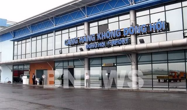 广治省同海航空港。图自越通社