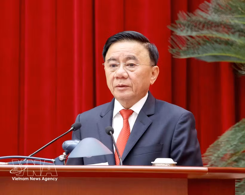 越共中央书记处常务书记陈锦绣。图自越通社