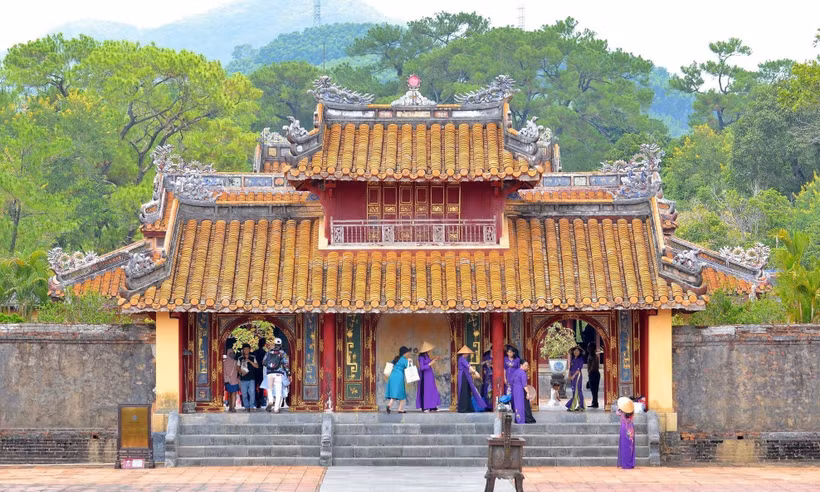 顺化古都遗迹群仍是当地最具吸引力的旅游目的地。图自越通社