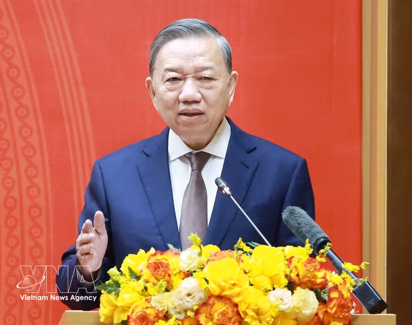 越共中央总书记苏林将出席加沙和平委员会加沙和平委员会 开幕会议。图自越通社