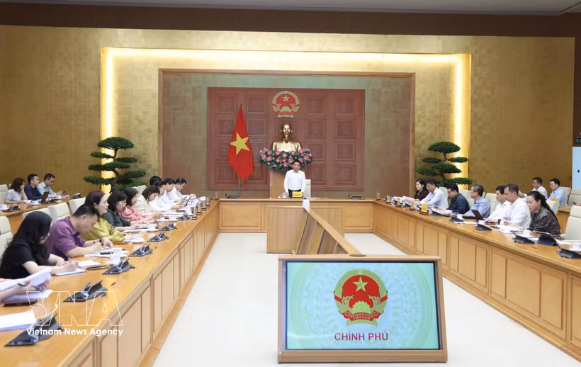 会议现场。图自越通社