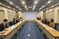 会议现场。图自越通社