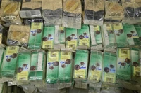 查获777公斤合成毒品。图自越通社