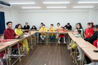 “在日本保护越南文化和越南语”为主题的纪念活动现场。图自越通社