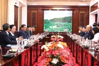 会议现场。图自越通社