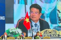 越南最高人民检察院院长阮辉进出席东盟检察长会议。图自保护法律报