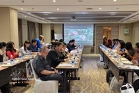 越南九龙江三角洲旅游促进会议现场。图自越通社