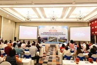 对接会现场。图自越通社