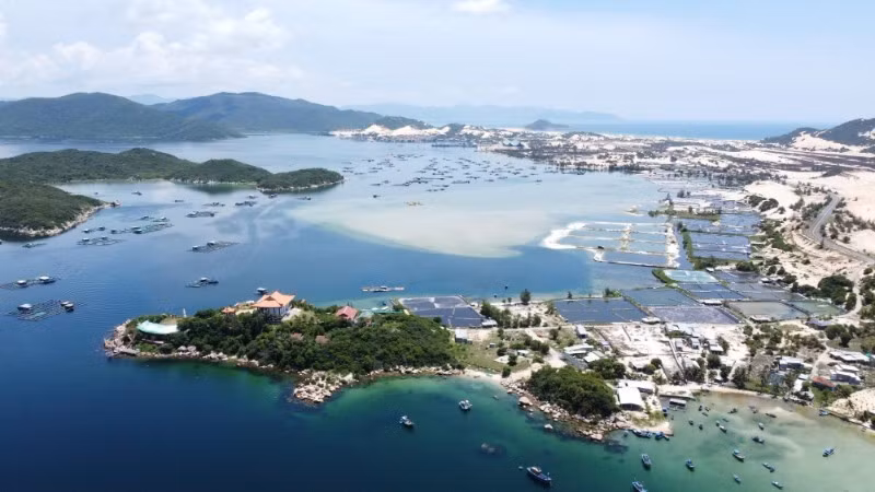 庆和省云峰经济区一角。图自《人民报》