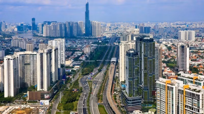 胡志明市一角。图自《人民报》
