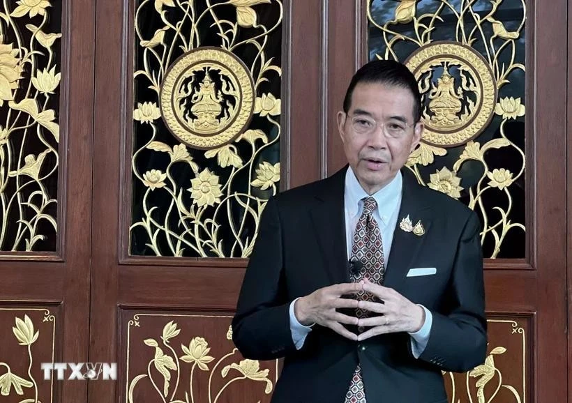 泰国外交部长马里斯·桑吉安蓬萨。图自越通社