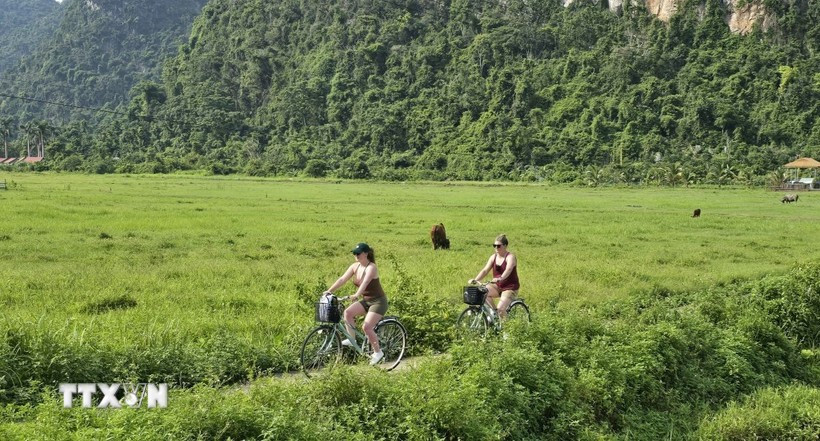 越海拥有优美的自然景观和良好的生态环境。图自越通社