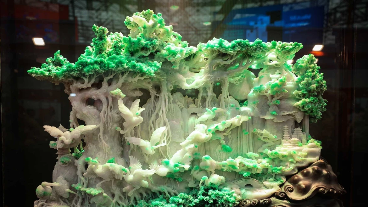 2026年春季博览会宝石展区人气旺盛