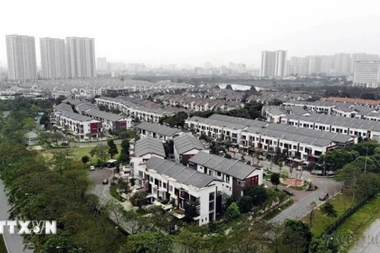 马来西亚房地产集团金务大置地 (Gamuda Land) 在河内投资的高端公寓项目。图自越通社