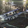 通宵搜救下龙湾旅游船翻覆事故：搜救人数共47人
