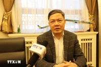 越南驻中国商务参赞农德来 图自越通社