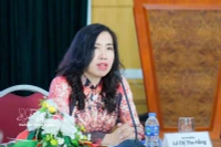 越南外交部副部长黎氏秋姮 图自越通社