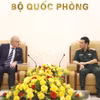 越南政府副总理潘文江会见克罗地亚外交和欧洲事务部长戈登•格利奇•拉德曼。图自越通社