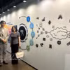 越南驻釜山总领事段芳兰与釜山创新经济革新中心领导。图自越通社
