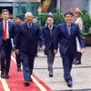欧洲理事会主席科斯塔抵达河内，开始对越南进行正式访问。图自越通社