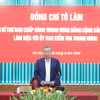 苏林总书记发表讲话。图自越通社