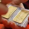越南国内黄金价格每两上调80万越盾。图自越通社