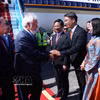东帝汶总理抵达河内，开始对越南进行正式访问并出席2026年东盟未来论坛。图自越通社