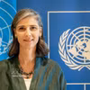 UNDP驻越首席代表拉姆拉·哈利迪。图自越通社