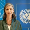 UNDP驻越首席代表拉姆拉·哈利迪。图自越通社