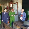 清化省公安厅调查警察机关已对被告人黎明武进行起诉立案。图自越通社