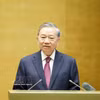 越共中央总书记、国家主席苏林出席会议并发表指导性讲话。图自越通社