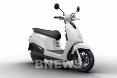 VinFast支持换电池的电动摩托车车型Evo。图自Bnew