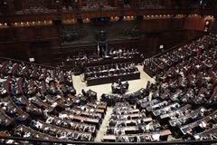 意大利议会在罗马举行会议的全景。图片来源：阿纳多卢通讯社/越通社。