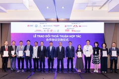 双方合作签约仪式现场照片。新华集团供图