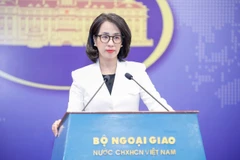 越南外交部发言人范秋姮。