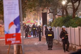 美朝领导人第二次会晤： 加强JW万豪酒店安保措施 (组图）