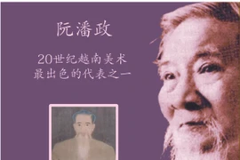 图表新闻：阮潘政与越南丝绸画的烙印