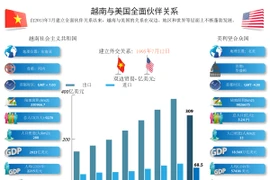 图表新闻：越南与美国全面伙伴关系