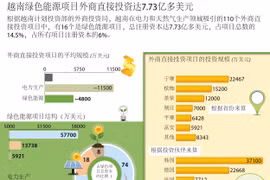 越南绿色能源项目外商直接投资达7.73亿多美元