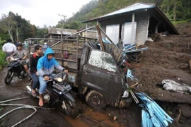 印尼巴厘岛山体滑坡致12人死亡