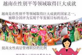 图表新闻：越南在性别平等领域取得巨大成就