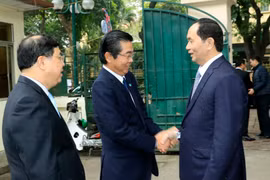 陈大光与中央司法改革指导委员会办公厅举行工作会谈（组图）