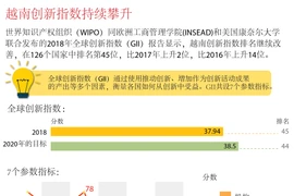 图表新闻：越南创新指数持续攀升 