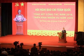 2019年全国新闻宣传工作总结暨2020年工作任务部署会议在海防市举行