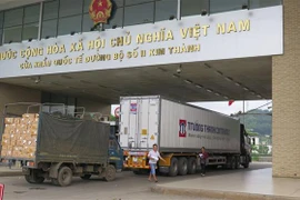 老街口岸积极化解通关难题 火龙果运输车辆堵塞问题得到解决