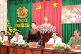 国会主席阮氏金银在槟椥省开展春节走访慰问活动