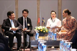 范平明部长会见瑞典女王储维多利亚