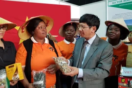 越南产品在第55届马普托国际博览会上颇受参观者的关注