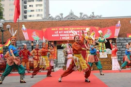 河内市举行二征夫人起义1979周年纪念仪式暨二征夫人祠庙会开庙仪式