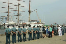 越南海军“黎贵惇” 286训练帆船圆满结束对印度尼西亚的访问